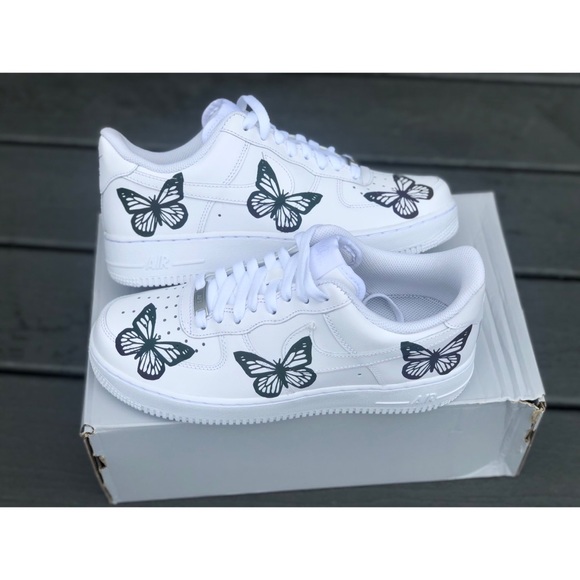 Nike Af1 reflective butterfly custom - Picture 3 of 4